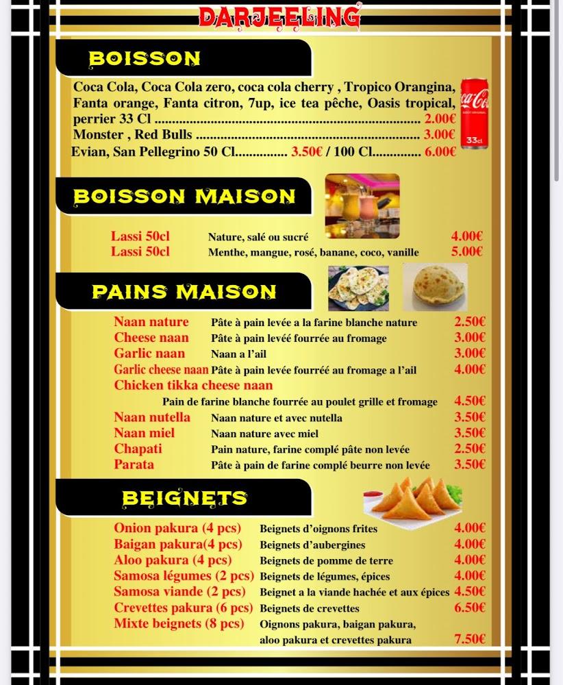 DARJEELING - Menu Image 3